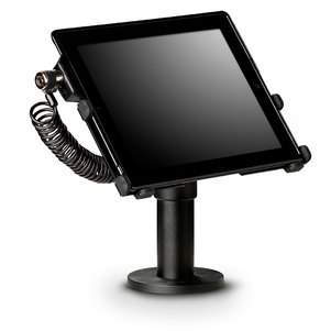 SpacePole SecureBack iPad Stand with Tether