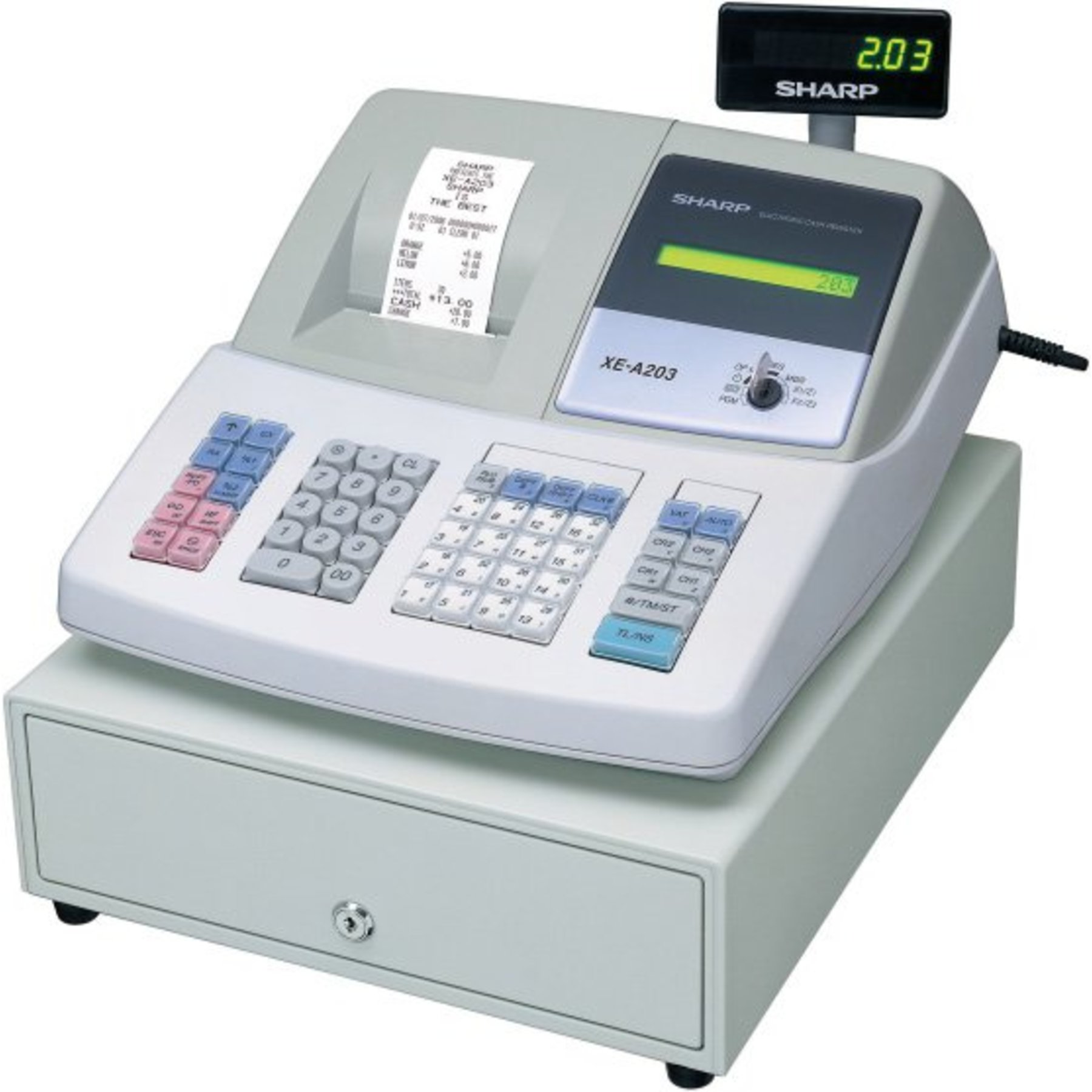 Sharp XE-A203 Cash Register | Cash Drawers Ireland