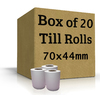 20 Thermal Receipt Rolls (70x44mm) - 3713