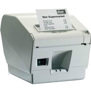 Star TSP743DII-24 White RS-232 Thermal Printer